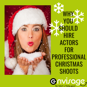 Hire actors for your Professional Christmas Shoot